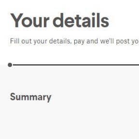 Enter your billing details.
