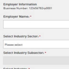 Enter your company details.