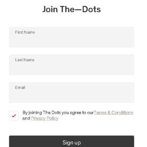 Enter your details.