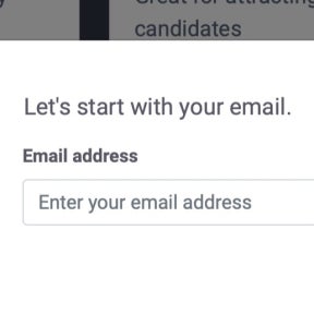 Enter your email address.