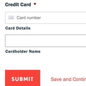 Enter your payment details.