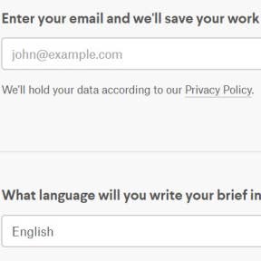 Enter your personal details.