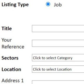 Create your job post.