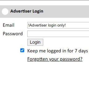 Log in to your account.