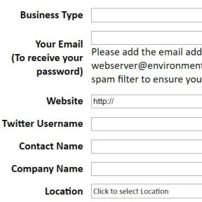 Register your employer account.