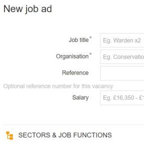 Add details about your job vacancy.