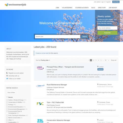 How to Post a Job on Environmentjob.co.uk:
