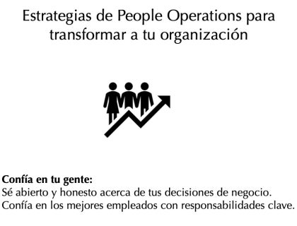 Estrategias de People Operations en formato PDF