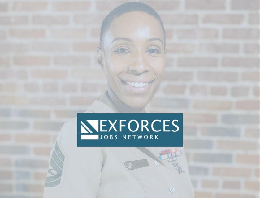 Ex Forces Jobs Network logo.