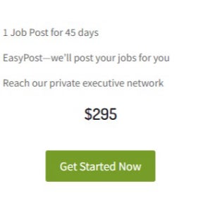 Select the "DIY Job Posting" package.