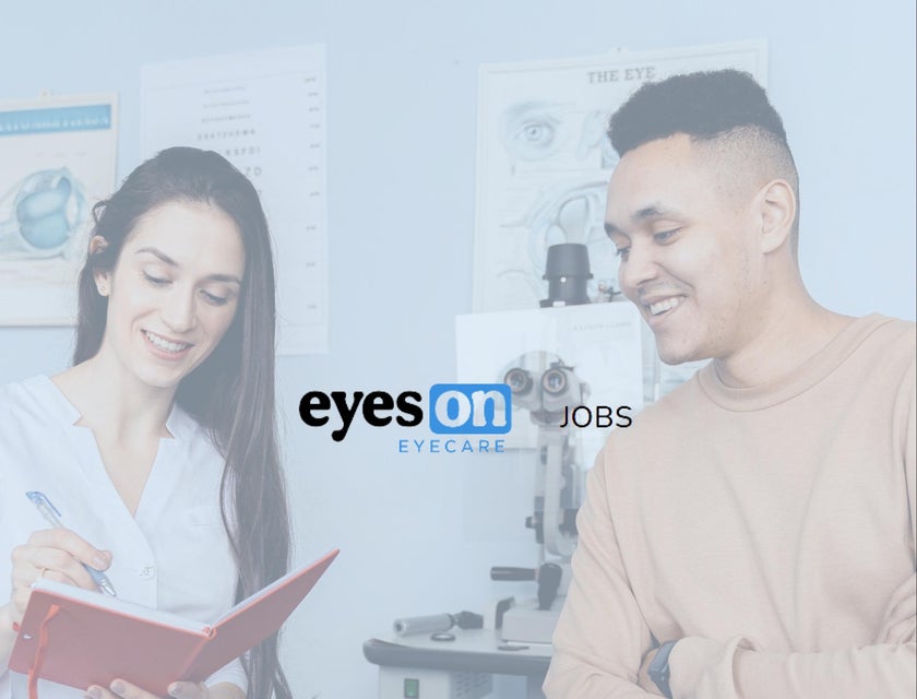 Eyes on Eyecare logo.