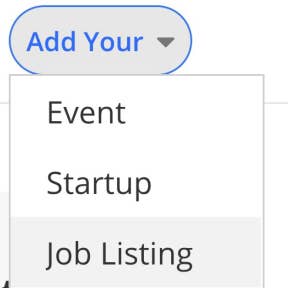 Navigate to the F6S home page.