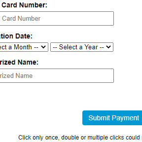 Finalize your order.
