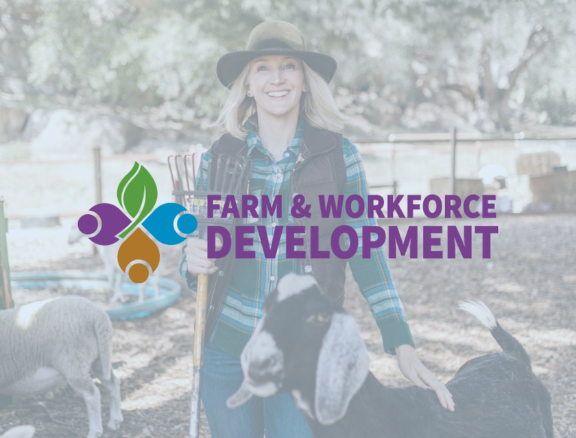 Farm and Workforce Development logo.