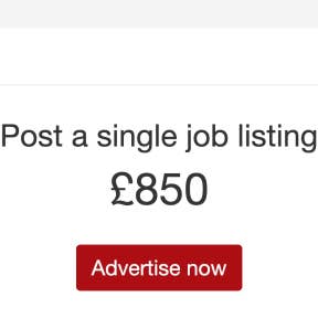 Select a job posting plan.