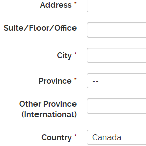 Fill out the registration form.