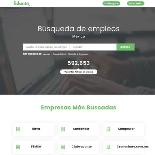 Cómo publicar una vacante en Fidanto: