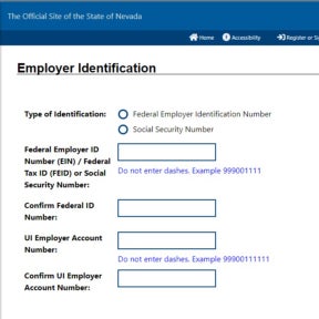 Fill in your company information.