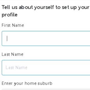Fill in your personal details.