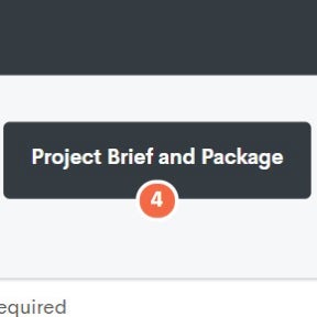 Fill out the design brief.