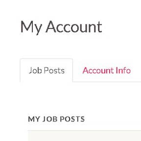 Create your job advert.
