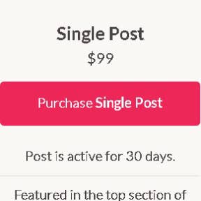 Select your purchase package.