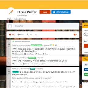 Find recruitment subreddits that are specific to a field of work.