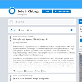 Find recruitment subreddits that are specific to a state.