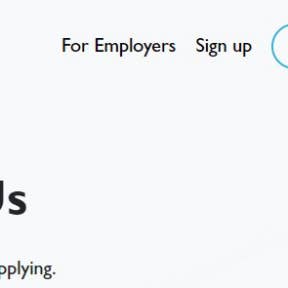 Click on "For Employers."