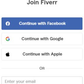 Create an account.