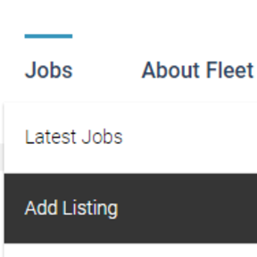 Navigate to Fleet Speak's home page.