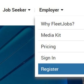 Go to FleetJobs.com's home page.