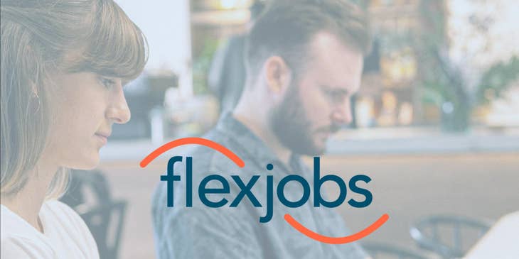 FlexJobs logo.