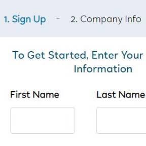 Create an account.