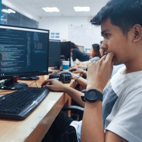 Focus on your computer programming work history.