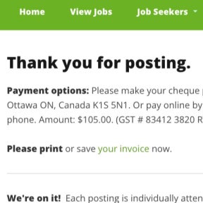 Complete the payment.