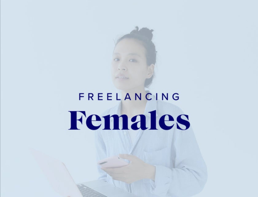 Freelancing Females logo.