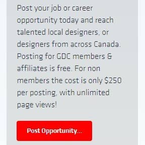 Click "Post Opportunity."