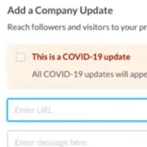 Post company updates.