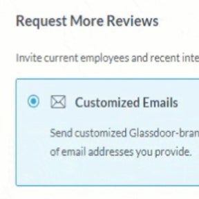 Request reviews.