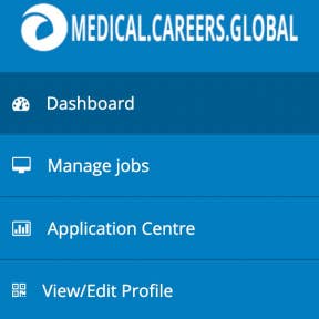 Click on "Manage jobs."