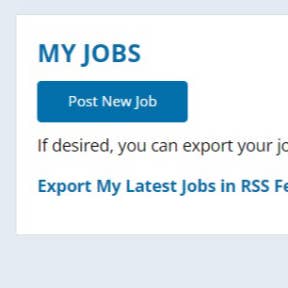 Create your job post.