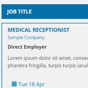 Review your job ad.