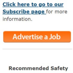Go to Jobs in Safety.