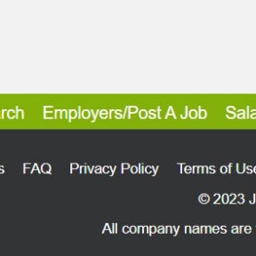 Go to Jobsradar's home page.
