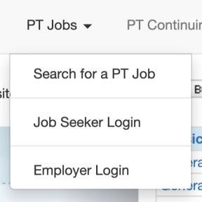 Go to the CyberPT Job Board home page.