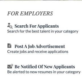 Go to the Recon Jobs home page.