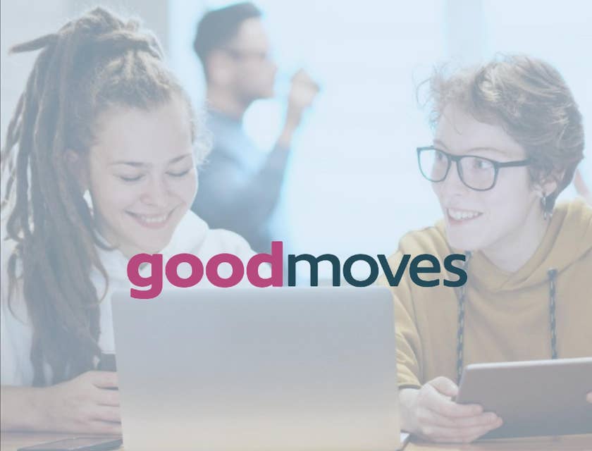 Goodmoves logo.