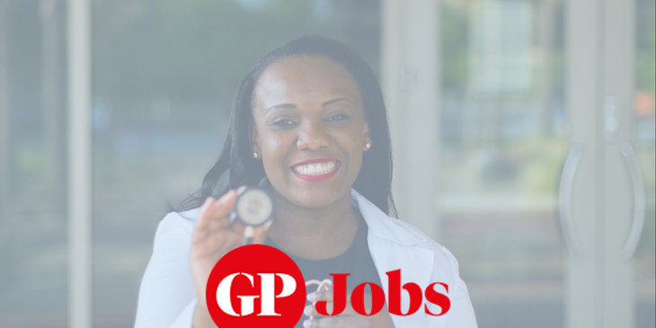 GP Jobs logo.
