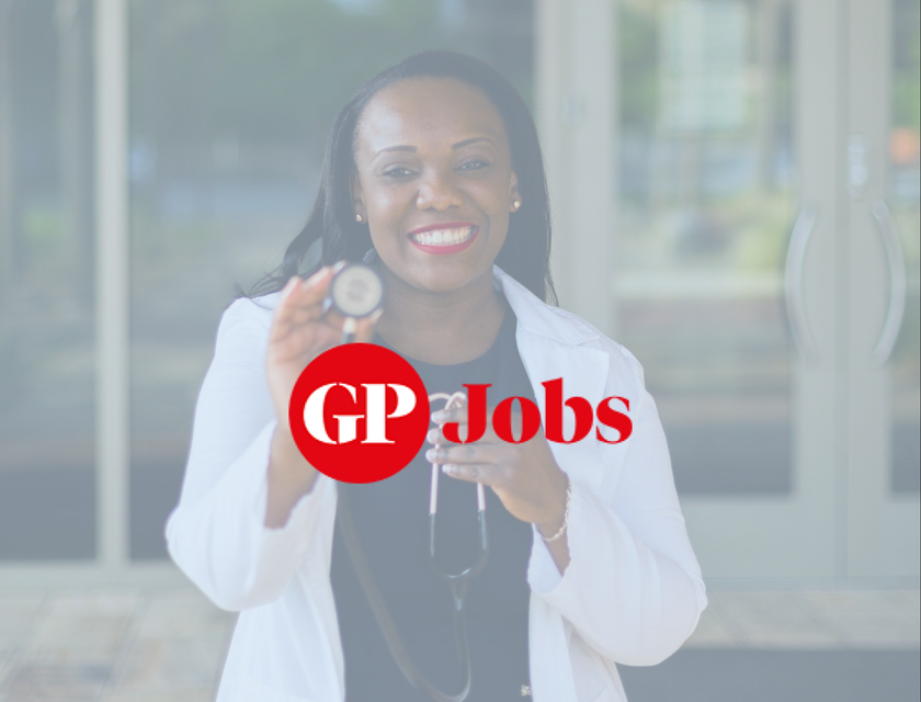 GP Jobs logo.